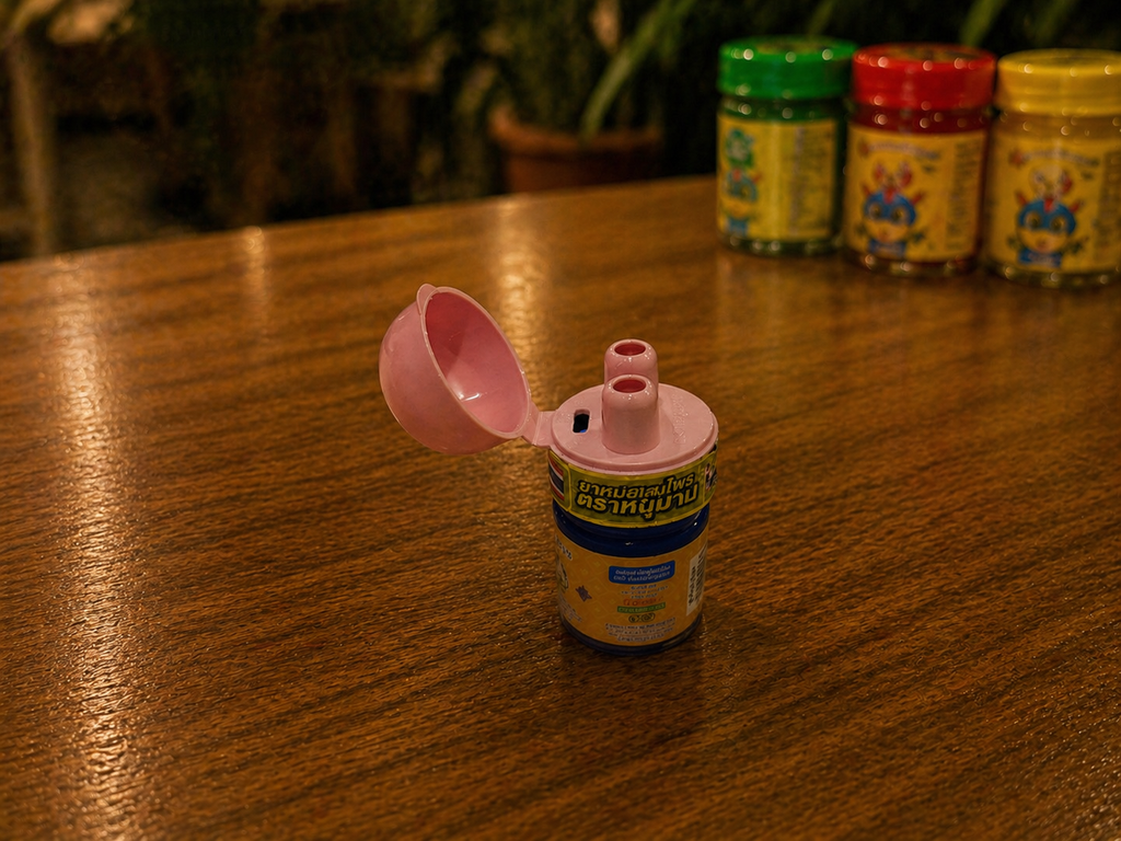 Inhale the right way Cap – Thai Herbal Inhaler